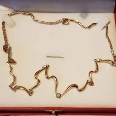Gold necklace