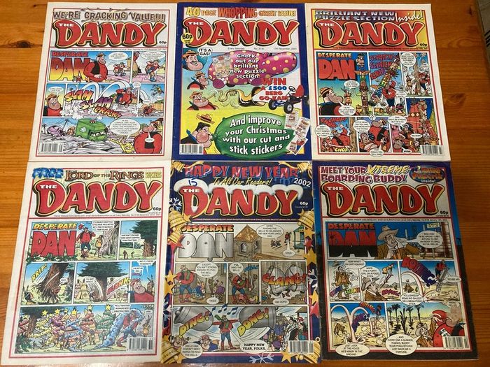 Comics: 'The Dandy' 2000,2001 and 2002 (54 numbers)