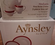 Aynsley China 16 piece Dinner Set & Tea Set