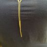 Long gold tone necklace Image 2