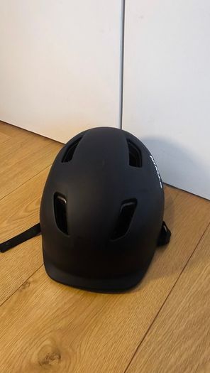 B'Twin Decathlon Cycling Helmet Black with Dial Fit System