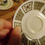 vintage espresso cups and saucers C. 1960s Image 6