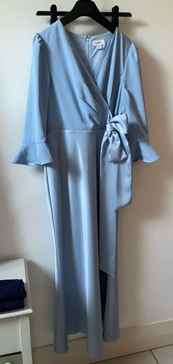 Coast baby blue dress for wedding