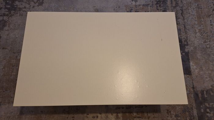 White coffee table