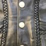 Motorbike leather waist coat Harley Davidson Image 6