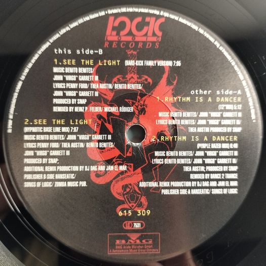 Snap! - Rhythm Is A Dancer - Logic Records - Early 90s Timeless EPIC House ANTHEM!!