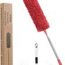 MULTIPLE COLOURS AVAILABLE | Extendable Microfiber Duster, Feather Duster with Extra Long 96 inches Telescopic Pole and Bendable Head, Image 2