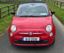 Fiat 500 convertible,  brilliant condition