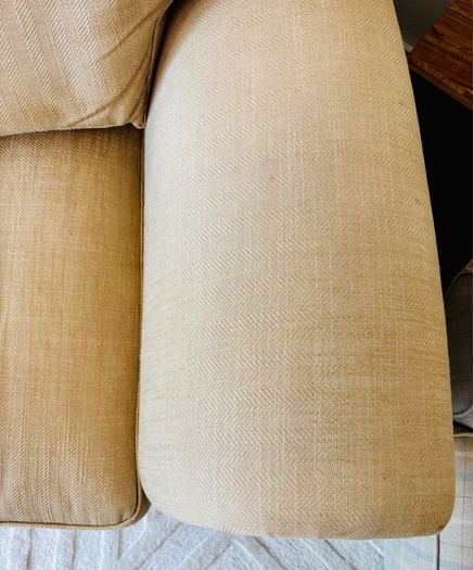 Laura Ashley 3 seater sofa and Tetrad ottoman