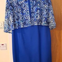 Via Veneto dress and shawl size 18