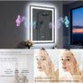 500x700 mm LED Bathroom Mirror with Lights,Bluetooth Dual Speaker,Anti-Fog Image 7