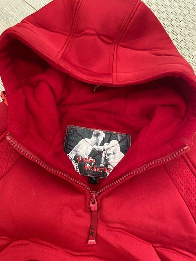 Low Kick winter hoodie size 6 years old