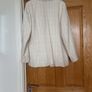 Womens  cream blazer River Island Boucle jacket Image 7