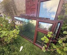 Double glazed windows and solid door job lot