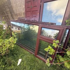 Double glazed windows and solid door job lot