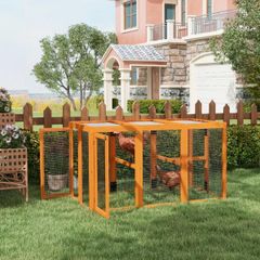 Wooden Chicken Coop & Run