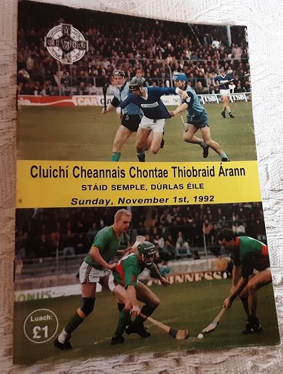 selection of hurling programmes pre 00
