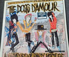 THE DOGS D'AMOUR - A Graveyard of Empty Bottles - LP 10 Inch- UK pressing 1989 ( Autographed)