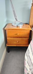 Oak Bedside Locker