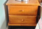 Oak Bedside Locker