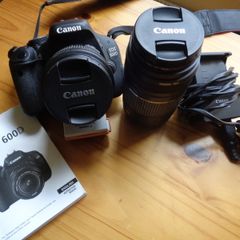Canon E O S 600D with 2 Canon Lenses