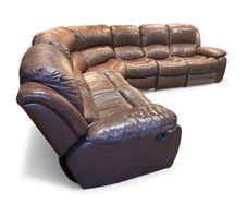 Leather Corner Settee