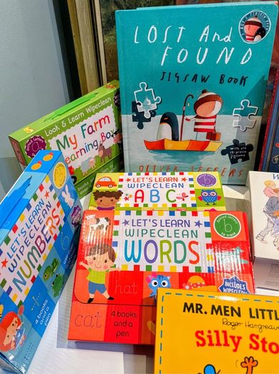 BRAND NEW - children's books, toys, jigsaws