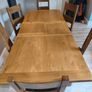 Canadian maple extendable dinning table and 6 chairs Image 5