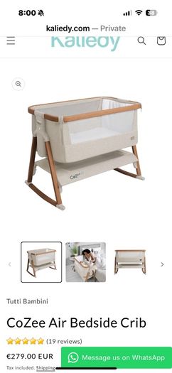 Tutti bambini co sleeper