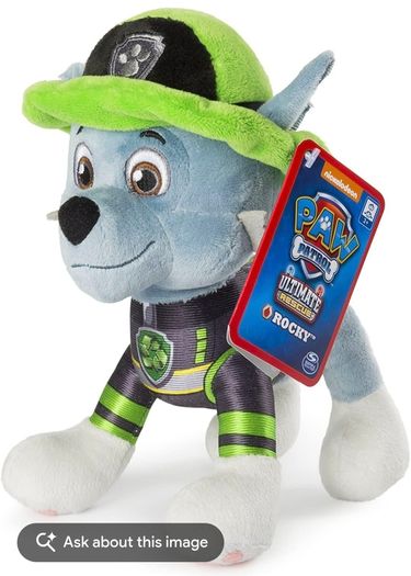 Paw Patrol Ultimate Rescue 8inch Plushies