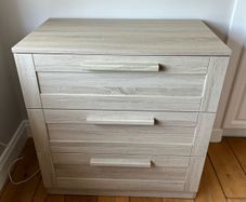 Mamas & Papas light oak Atlas dresser & changer with drawers