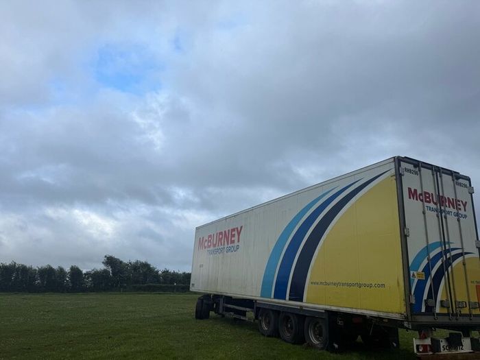 45ft storage trailer