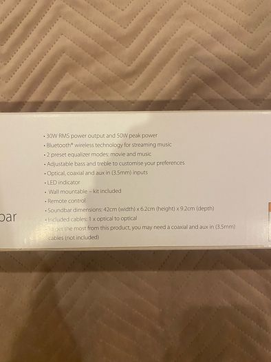 JVC Sound Bar