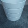 White plant pot Image 5