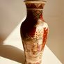 Antique Japanese Satsuma Vase 24cm, Hand Painted, Meiji Style, Fine Crackle Glaze Image 4