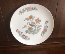 Wedgwood Kutani crane 9" China Plate