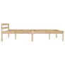 Bed Frame Solid Pine Wood 140x200 cm Image 5