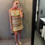 zara viral knit dress Image 2