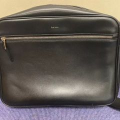 Paul Smith Accessories Men's City Embossed Cross Body Bag - Black Leather