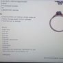 Lab diamond solitaire gold ring engagement Image 4
