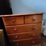 chest of drawers solid pine Image 3