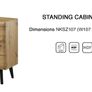 TV Storage Combination NORArtesan Room Furniture Image 2