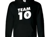 TEAM 10 Inspired Jake Paul Youtuber Merch Hoodie Hoody Gift Kids adults