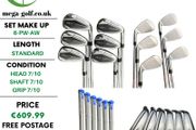 Taylormade Qi Irons / 6-Pw-Aw / KBS Tour Lite Regular
