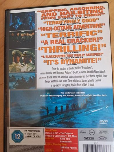Submarine movie for sale