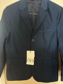 boys navy zara suit