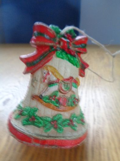 Vintage Christmas Hanging Bells x 3 for Sale