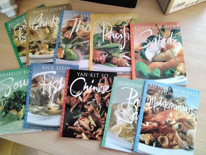 The Master Chefs cookbook box set (12 books)