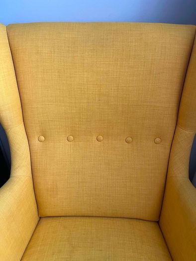 Yellow armchair