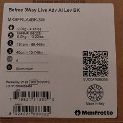 Brand new unused Manfrotto tripod